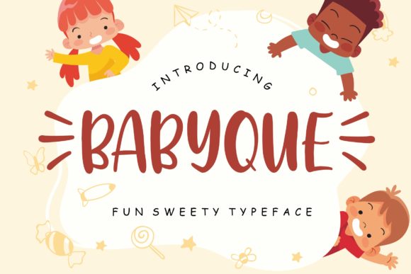Babyque Display Font for Editorial and Creative Projects