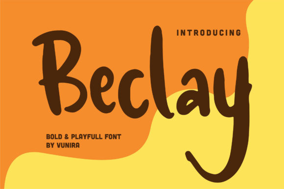 Beclay Font for Web Design