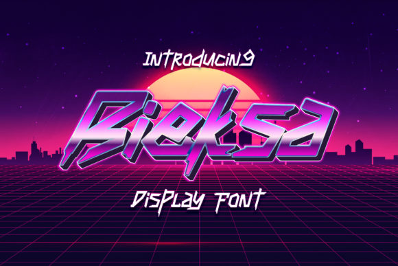 Bieksa Font Review: A Bold Display Typeface for Modern Branding