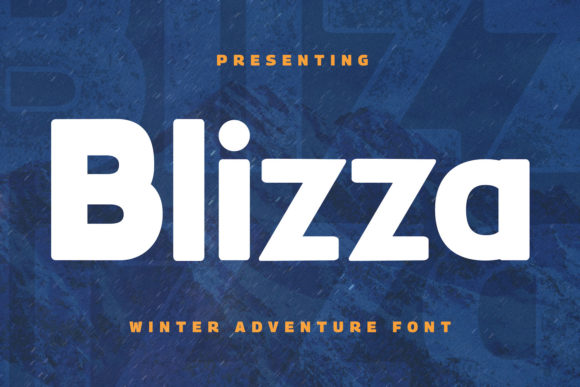 Blizza: A Bold Display Font for Web Design