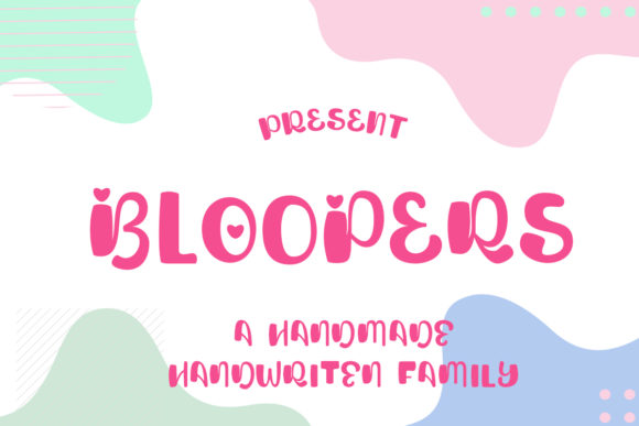 Bloopers Display Font for Joyful Digital Branding