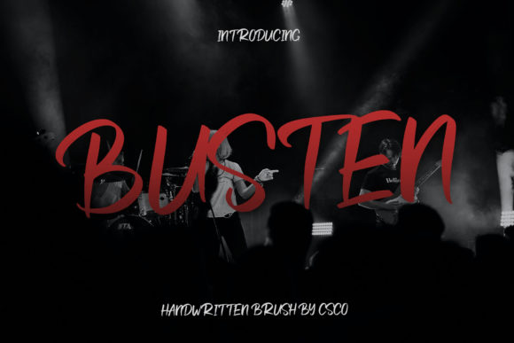 Busten Font: A Bold Display Typeface for Marketers and Designers