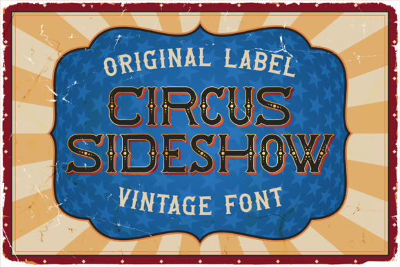 Circus Sideshow Font Review