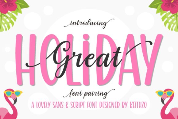 Great Holiday Font: A Playful Display Type for Creative Projects