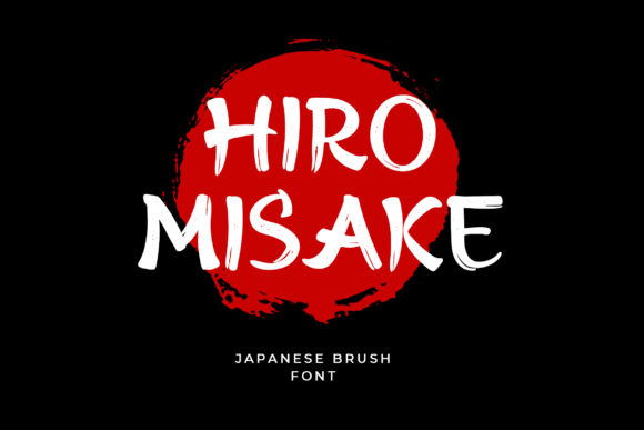 Hiro Misake Display Font for Editorial Design and Branding