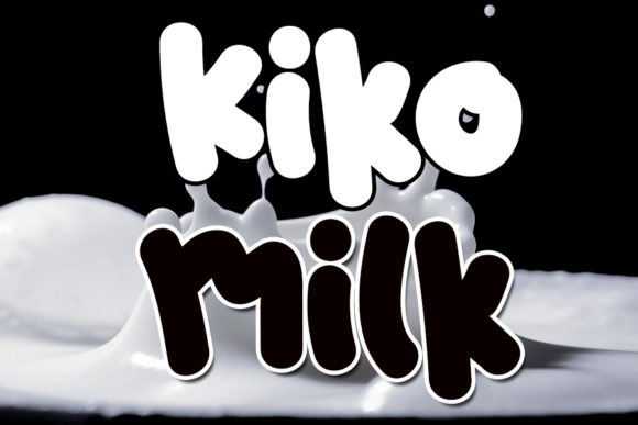 Kiko Milk Font for Editorial Design