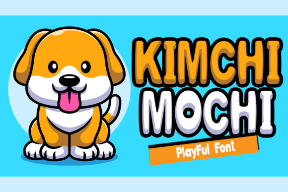 Kimchi Mochi Font for Editorial Design and Creative Projects
