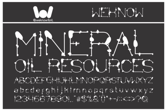 Mineral Oil Resources Font Review for Creative Campaigns