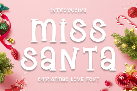 Miss Santa Font for Modern Web Design Projects