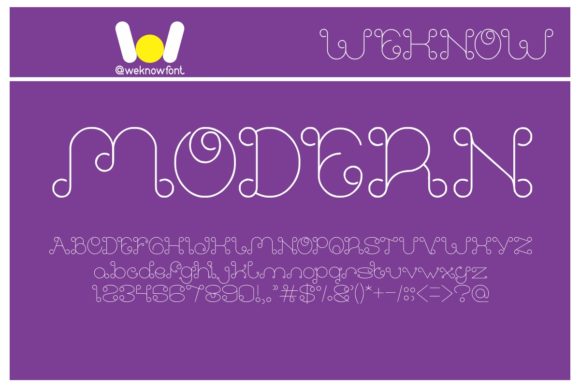 Modern Font: A Stylish Choice for Editorial Design