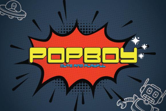 Pop Boy: A Playful Font for Editorial Design