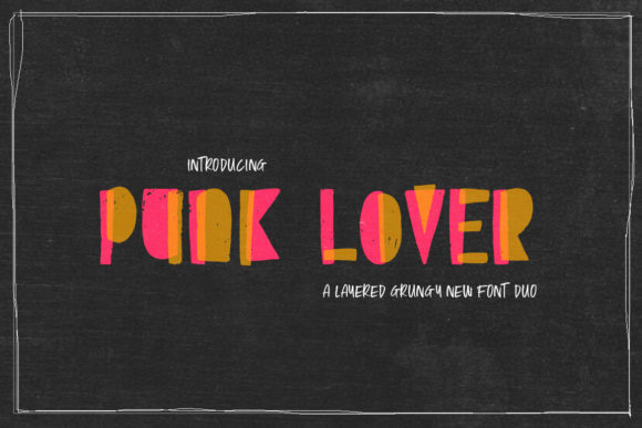 Punk Lover Font for Bold Branding and Digital Campaigns