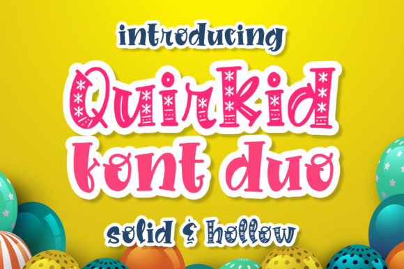 Quirkid Font: A Playful Typeface for Digital Branding