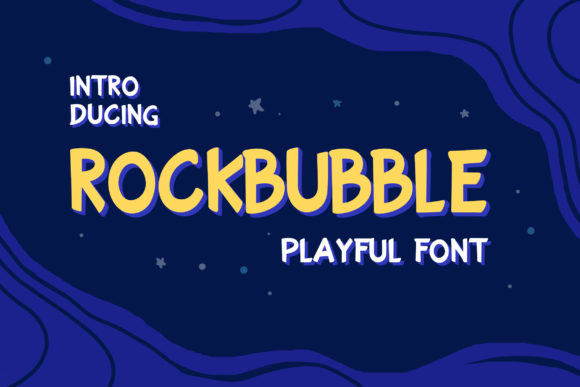 Rockbubble Font: A Playful Typeface for Creative Branding