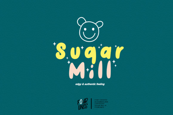 Sugar Mill Font: A Tasteful Display Typeface for Editorial Design