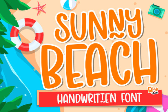 Sunny Beach Font for a Brighter Editorial Design