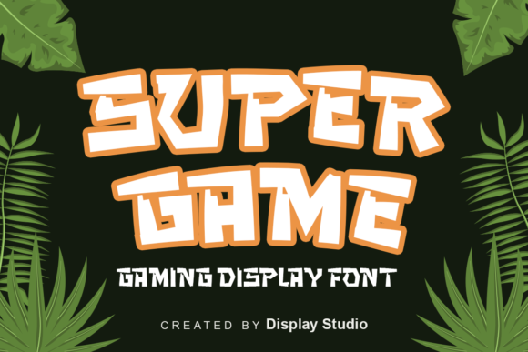 Super Game Font for Bold Web Typography