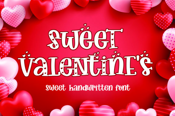 Sweet Valentine s Font for Romantic Creations