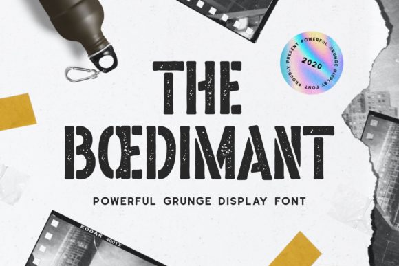 The Boedimant Font for Professional Branding and Creative Projects