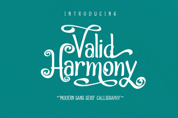 Valid Harmony Font: A Bold, Stylish Choice for Creative Branding