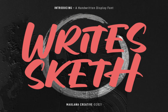 Writes Sketh Font: A Display Typeface That Elevates Your Brand