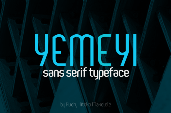 Yemeyi Font — A Daring Display Typeface for Digital Design